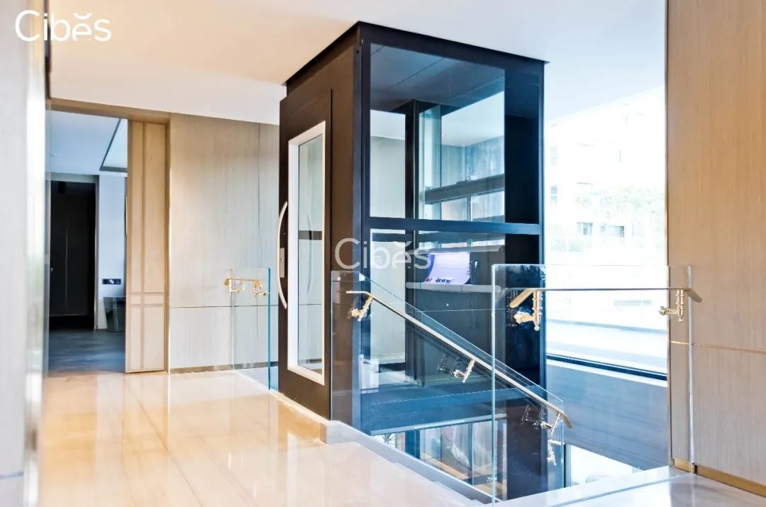 CIBES大发500家用电梯｜深圳案例 现代轻奢，，，，，，阳光满屋 - Cibes大发500瑞典品牌电梯
