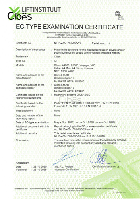 大发500产品有哪些认证证书？？？？ - Cibes大发500瑞典品牌电梯