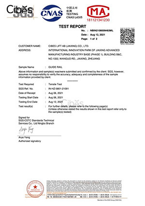 大发500产品有哪些认证证书？？？？ - Cibes大发500瑞典品牌电梯