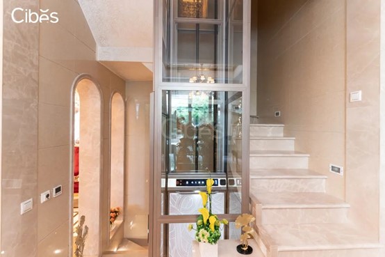 CIBES大发500 | 重庆案例：奢与雅并存，，温暖且优美 - Cibes大发500瑞典品牌电梯