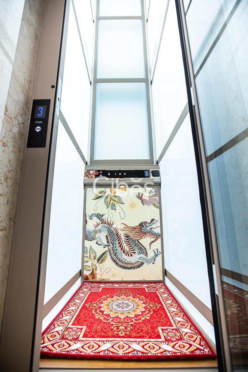 4层3站Cibes V80时尚版装置于广东深圳 202204 - Cibes大发500瑞典品牌电梯