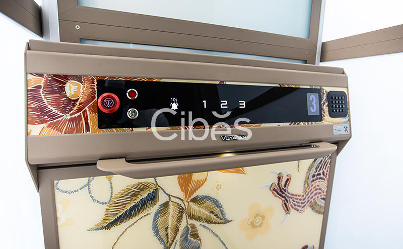 4层3站Cibes V80时尚版装置于广东深圳 202204 - Cibes大发500瑞典品牌电梯