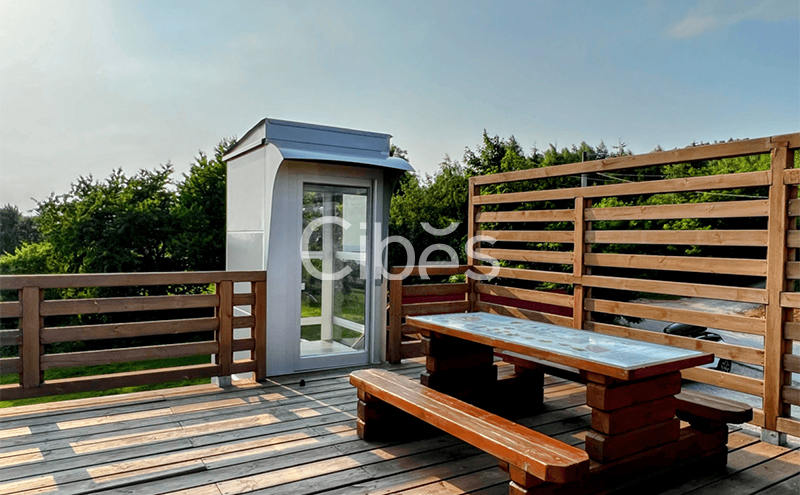 Cibes家用电梯外洋装置案例 - Cibes大发500瑞典品牌电梯