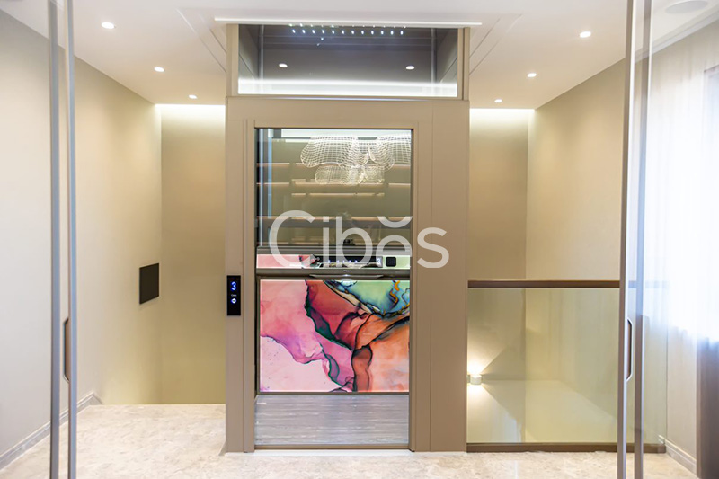 4层4站Cibes V80 时尚版装置于安徽合肥 202206 - Cibes大发500瑞典品牌电梯