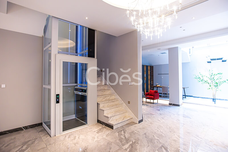 Cibes V80 星际版别墅电梯装置于江苏南京