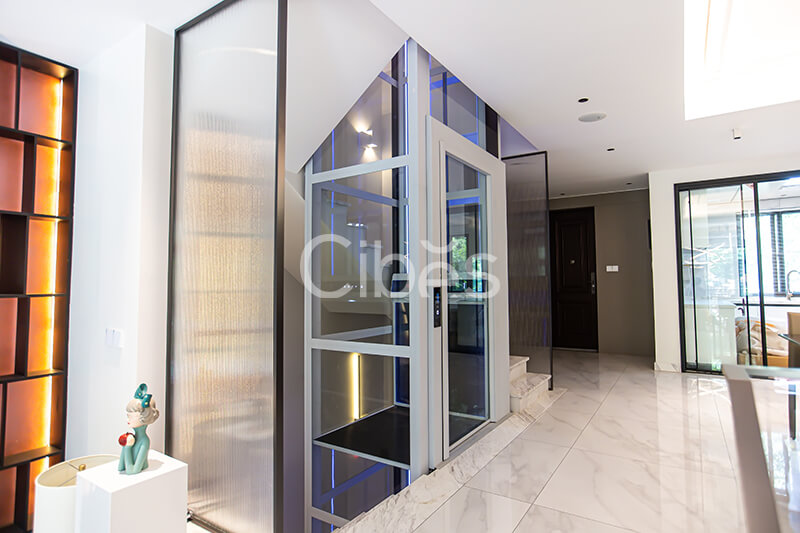 Cibes V80 星际版别墅电梯装置于江苏南京