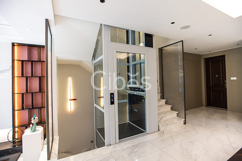 Cibes V80 星际版别墅电梯装置于江苏南京