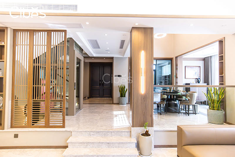 CIBES大发500 | 合肥案例：一抹红粉珊瑚，，，，惊艳了悄然的时光 - Cibes大发500瑞典品牌电梯