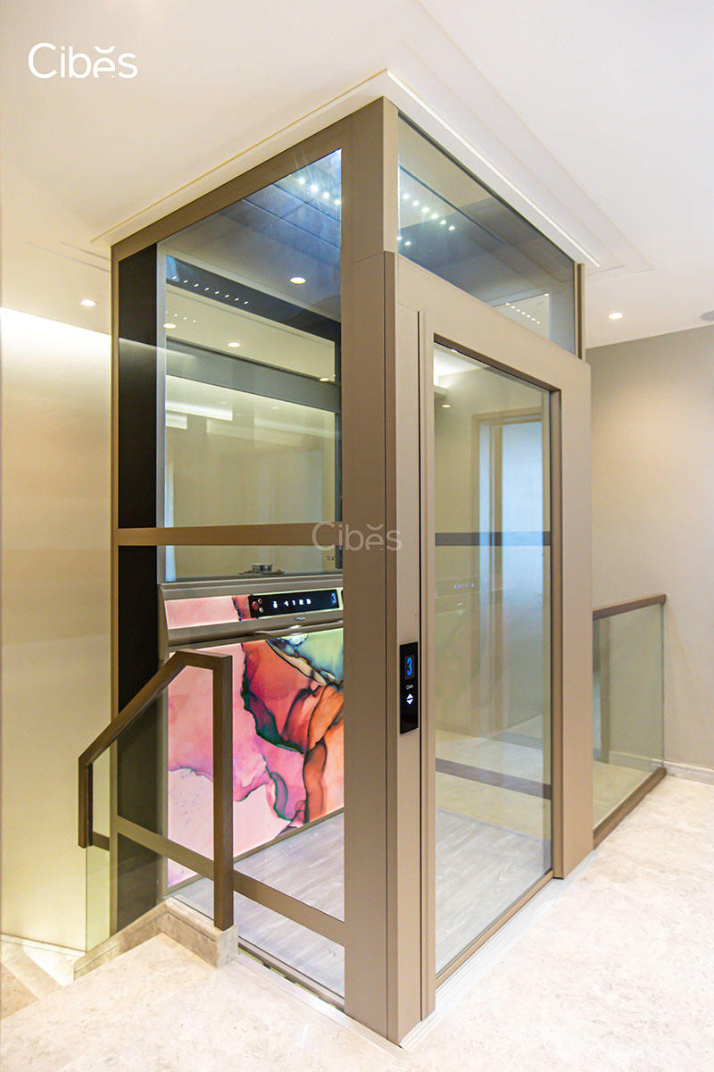 CIBES大发500 | 合肥案例：一抹红粉珊瑚，，，，惊艳了悄然的时光 - Cibes大发500瑞典品牌电梯