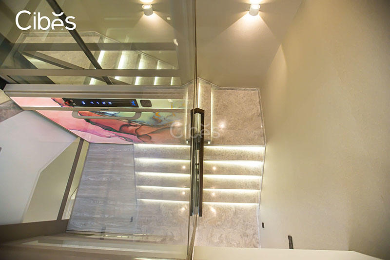 CIBES大发500 | 合肥案例：一抹红粉珊瑚，，，，惊艳了悄然的时光 - Cibes大发500瑞典品牌电梯