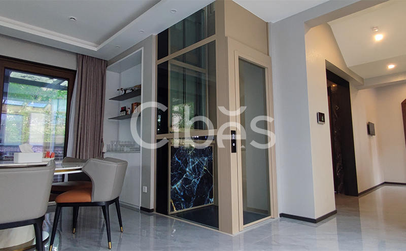 4层4站Cibes V80 时尚版装置于四川成都 202206 - Cibes大发500瑞典品牌电梯