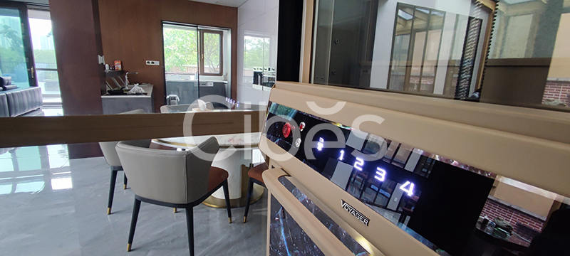 4层4站Cibes V80 时尚版装置于四川成都 202206 - Cibes大发500瑞典品牌电梯