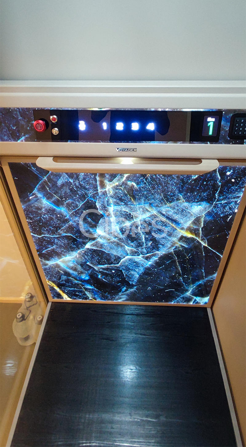 4层4站Cibes V80 时尚版装置于四川成都 202206 - Cibes大发500瑞典品牌电梯