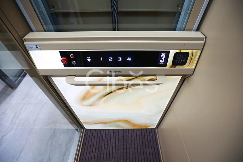 4层4站Cibes V80 时尚版装置于广东惠州 202206 - Cibes大发500瑞典品牌电梯