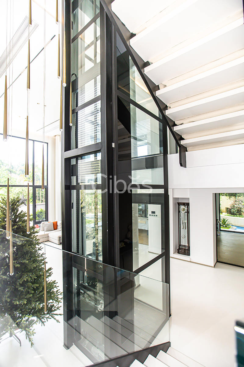 Cibes v80系列别墅电梯装置于广东中山