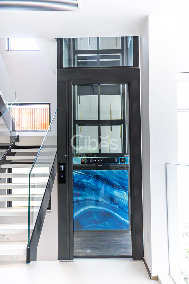 Cibes v80系列别墅电梯装置于广东中山