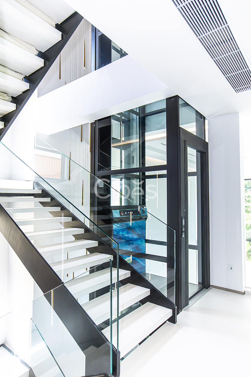 Cibes v80系列别墅电梯装置于广东中山