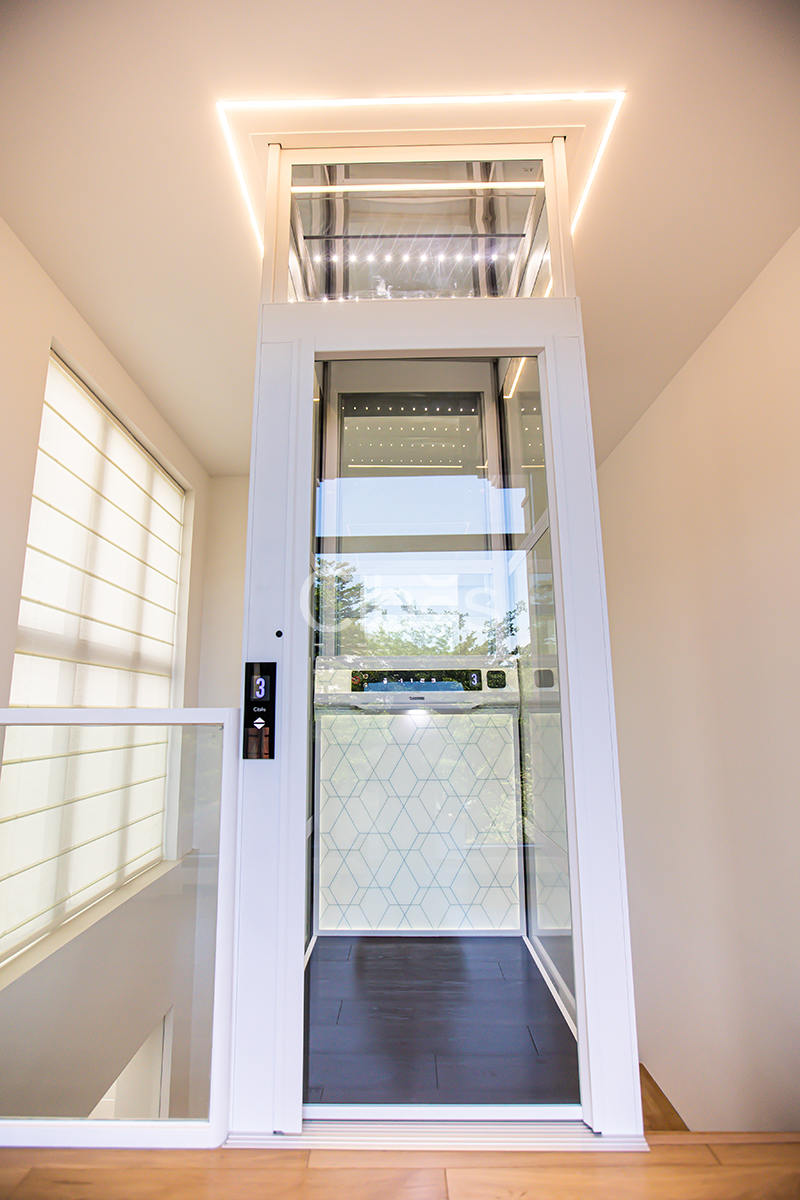 珠海别墅电梯装置案例