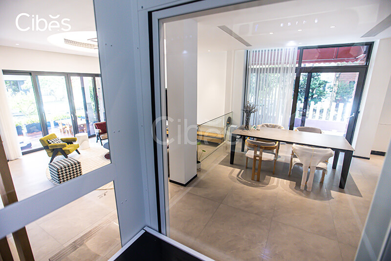 珠海别墅电梯装置案例