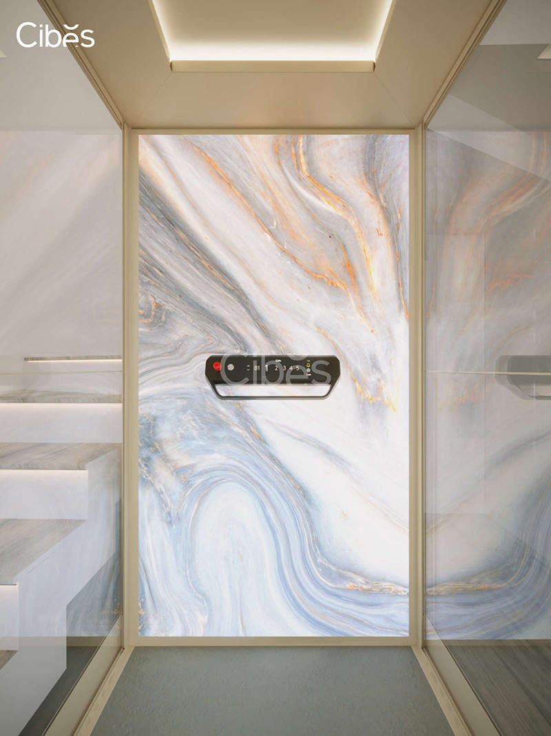 Cibes别墅电梯————大理石矿物质系列配景，，致敬自然，，还原本真