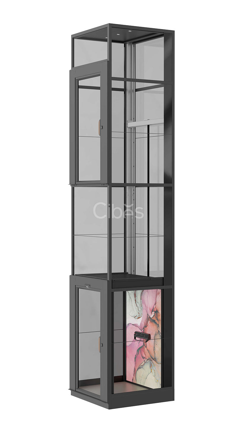 Cibes别墅电梯 —— 红粉珊瑚配景