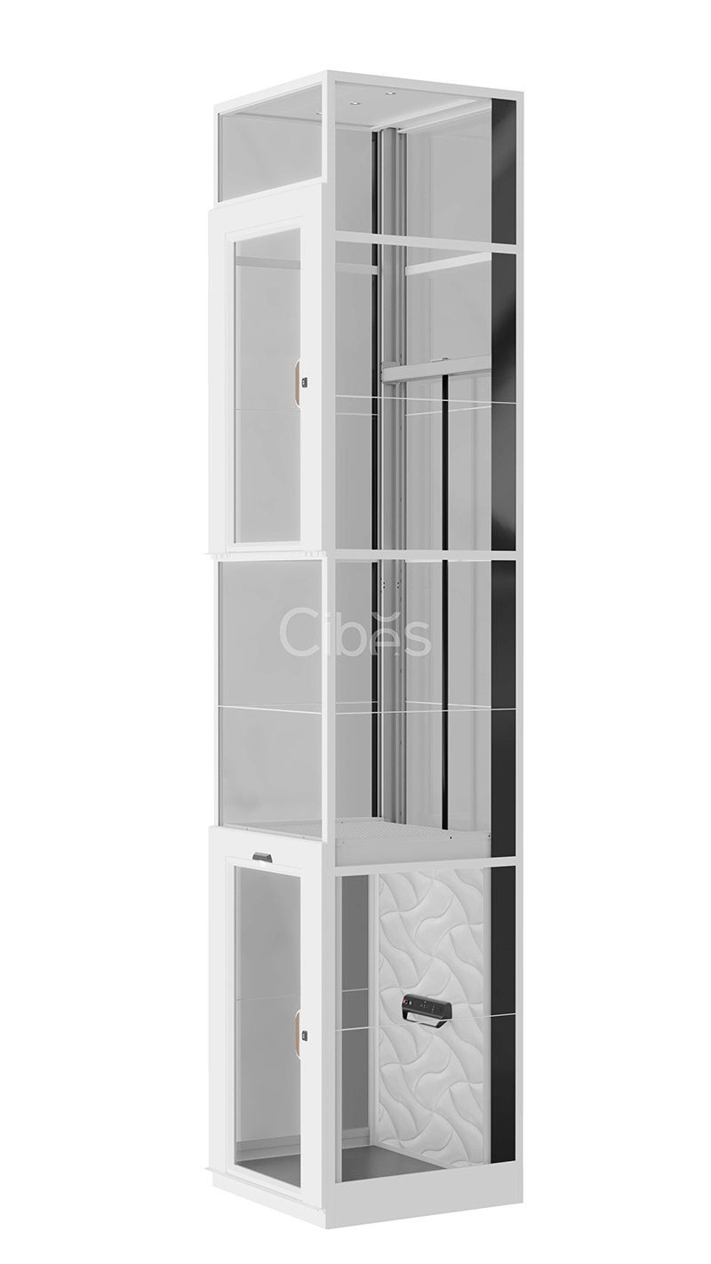 Cibes别墅电梯 —— 曲之柔配景