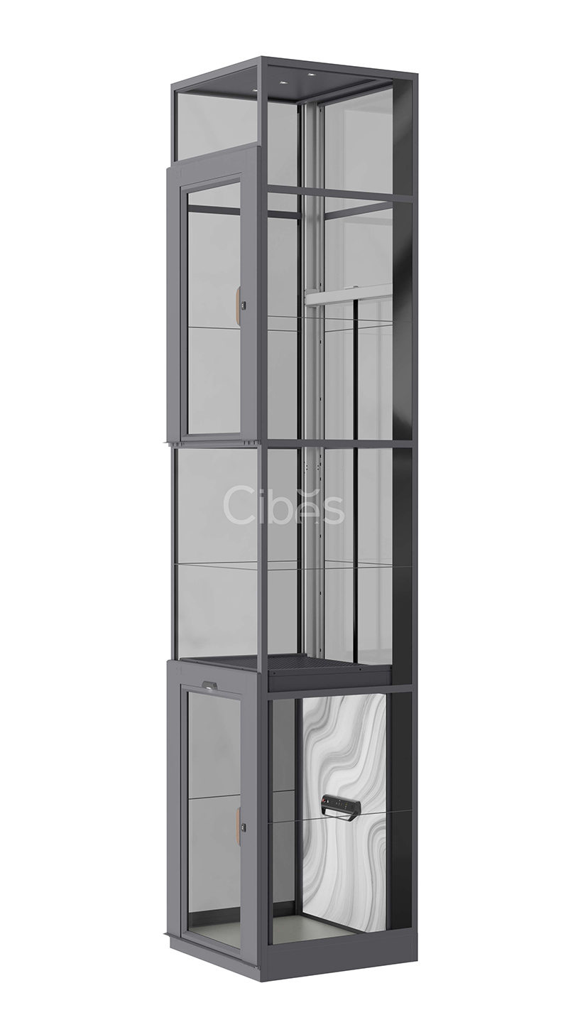 Cibes别墅电梯 —— 夜色琉璃配景