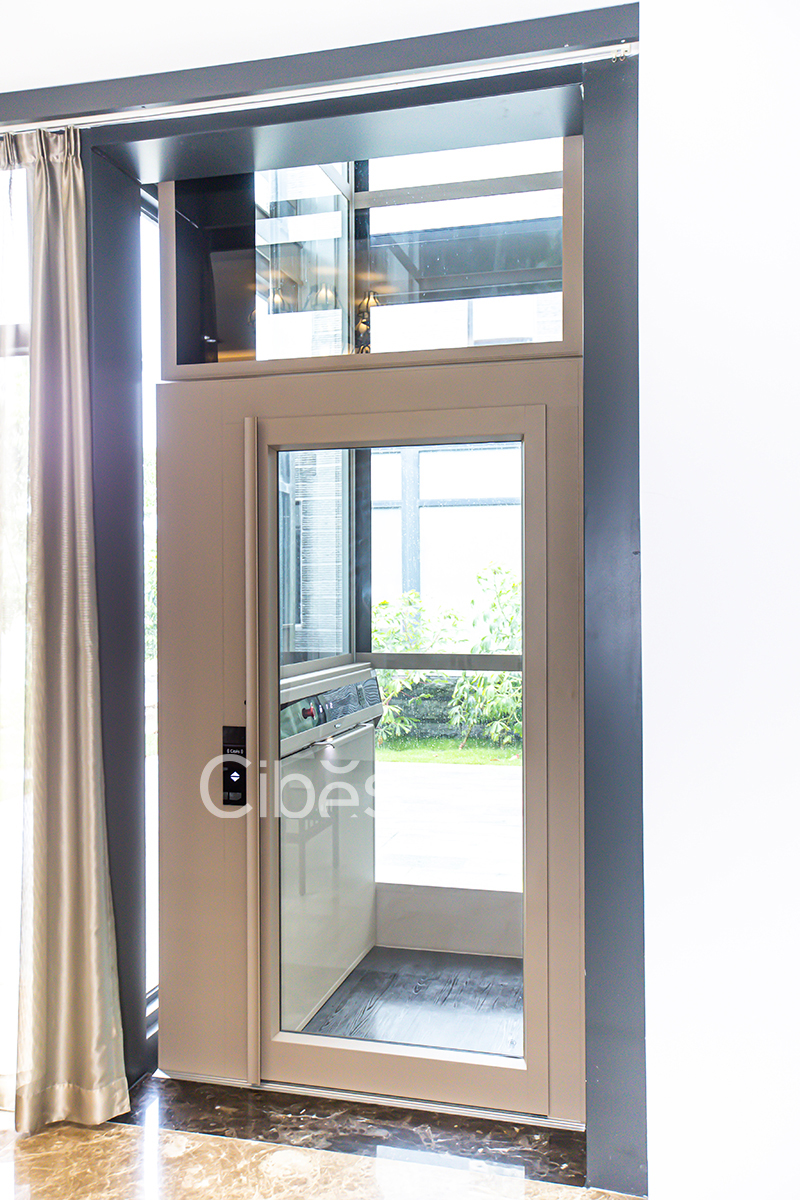 4层4站Cibes V80 时尚版别墅电梯装置于广东珠海