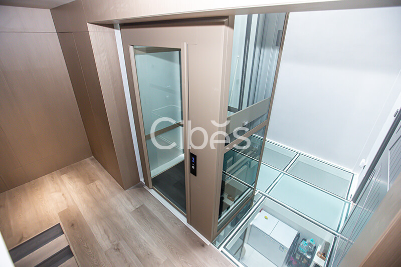 Cibes V80 时尚版别墅电梯装置于四川成都
