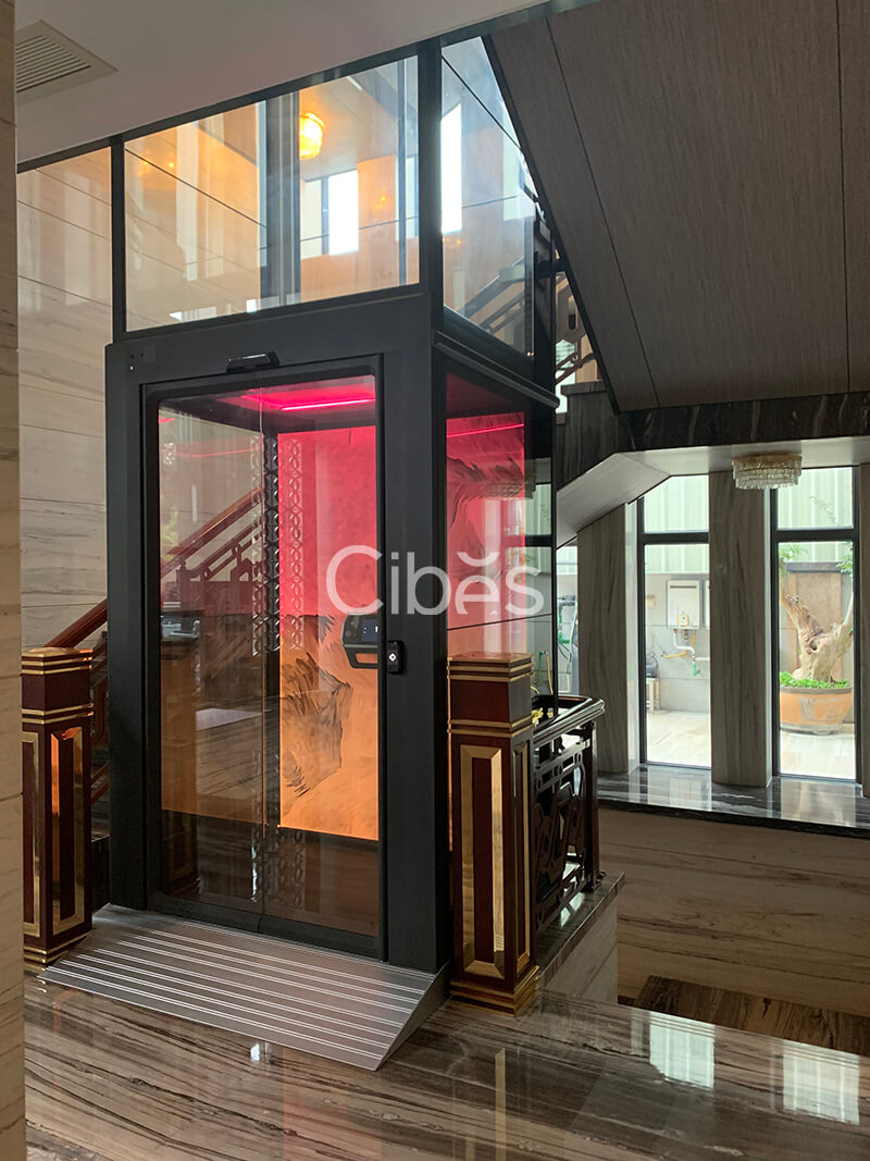 Cibes螺杆家用电梯案例