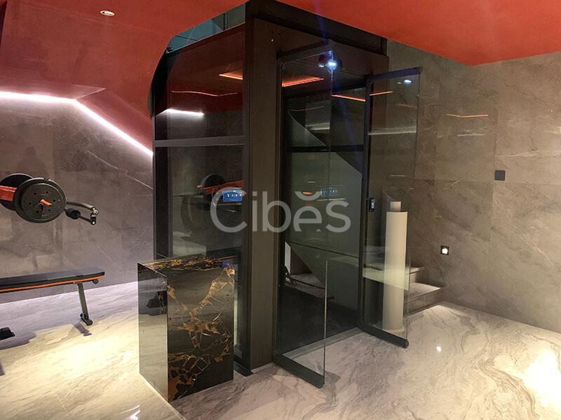 四川成都家用电梯案例