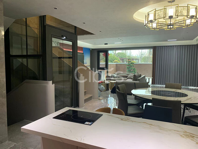 四川成都家用电梯案例