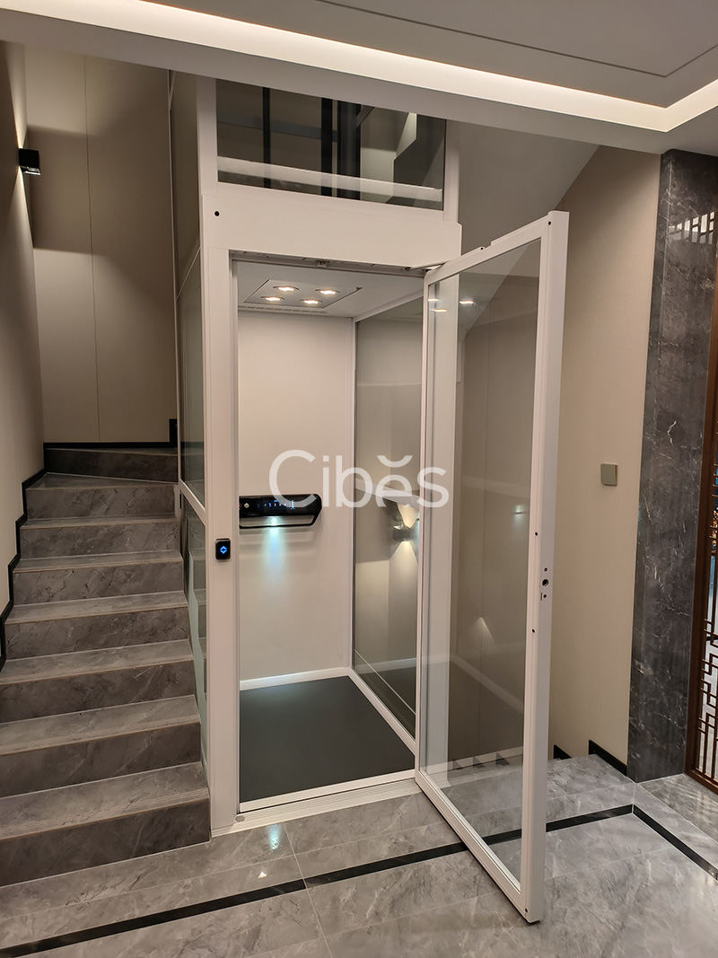 5层5站Cibes V90 雅致版家用电梯广西桂林案例