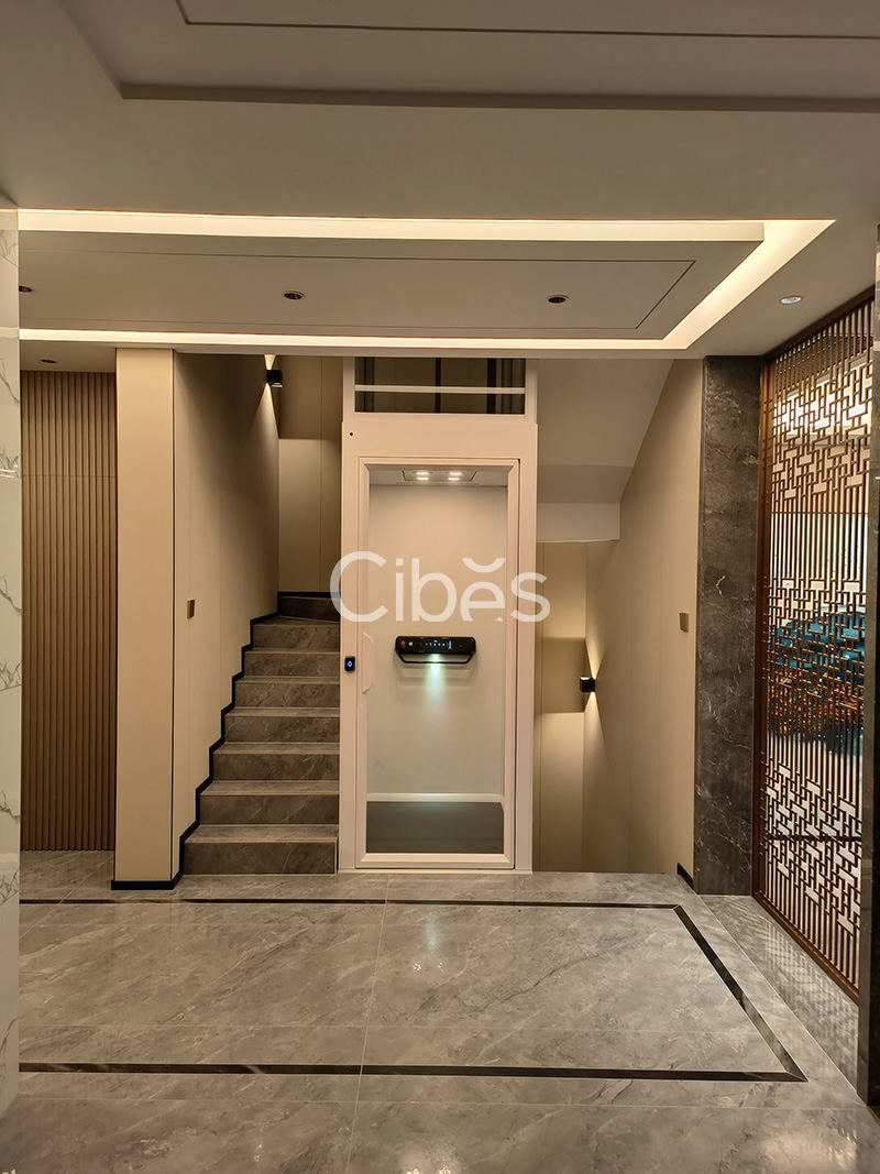 5层5站Cibes V90 雅致版家用电梯广西桂林案例