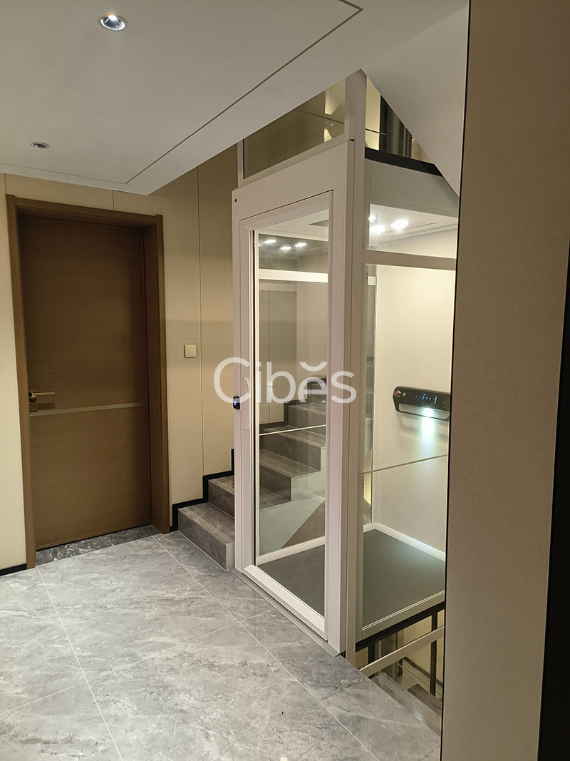 5层5站Cibes V90 雅致版家用电梯广西桂林案例