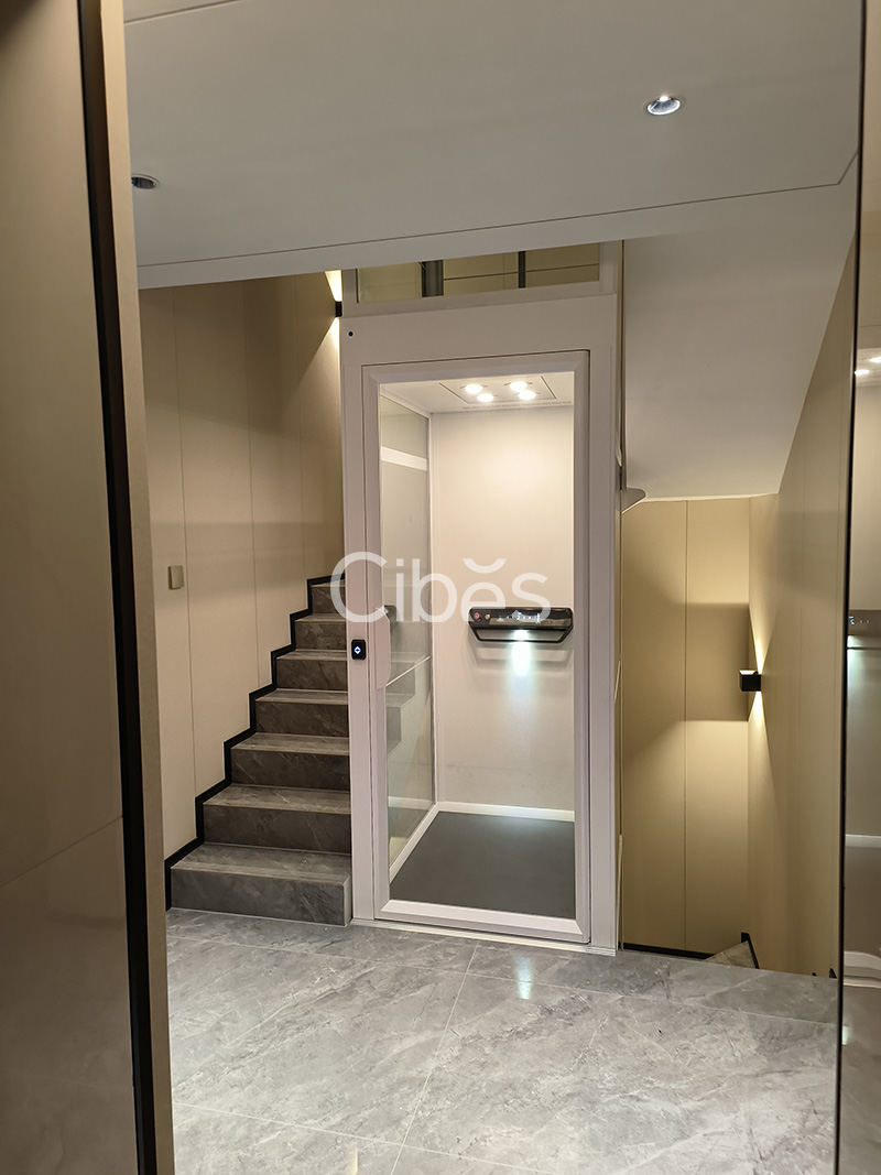 5层5站Cibes V90 雅致版家用电梯广西桂林案例