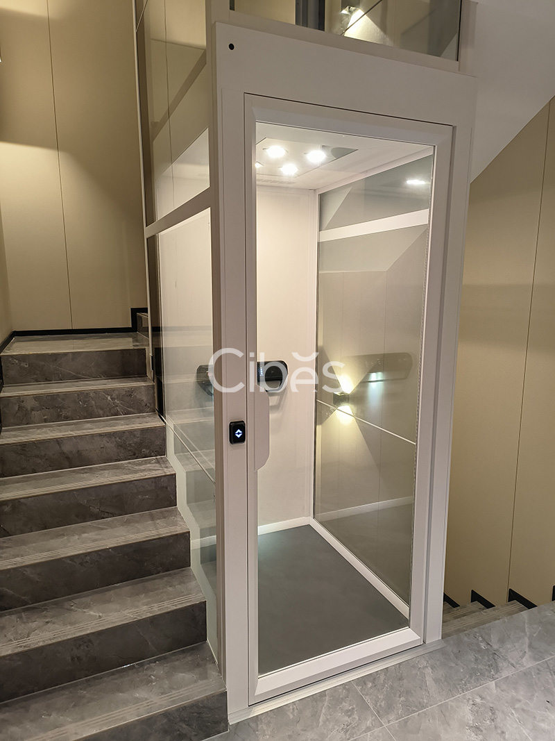 5层5站Cibes V90 雅致版家用电梯广西桂林案例