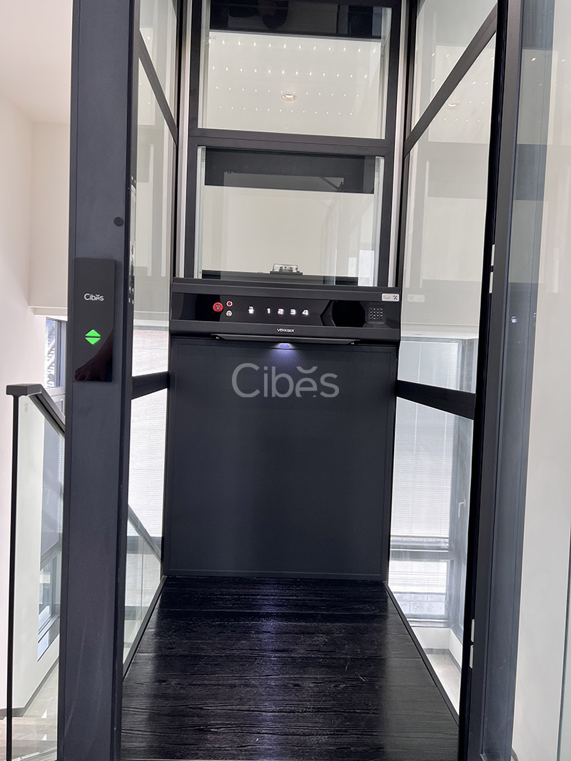 4层4站Cibes V80 雅致版别墅电梯装置于广东江门