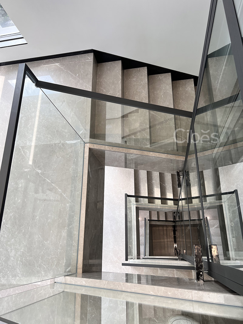 4层4站Cibes V80 雅致版别墅电梯装置于广东江门