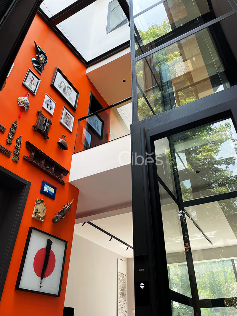 四川成都 3层3站Cibes V80 雅致版家用电梯案例