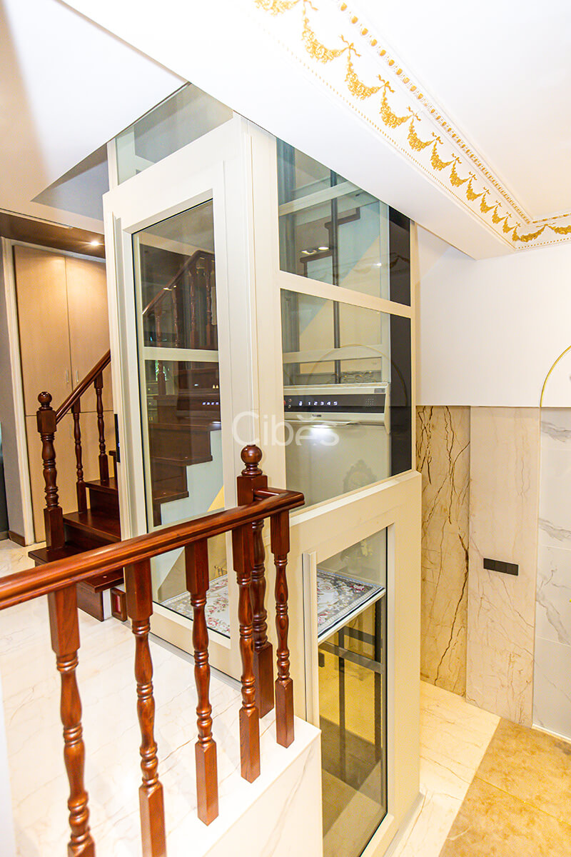 Cibes 5层5站家用电梯案例