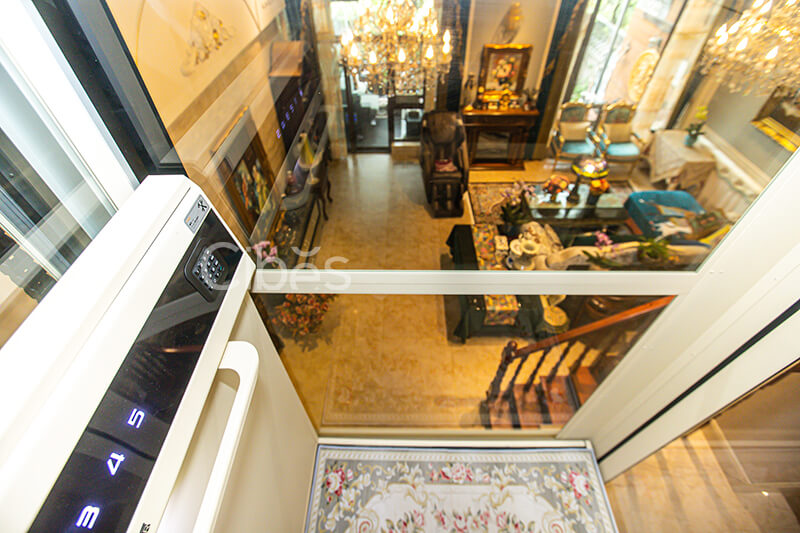 Cibes 5层5站家用电梯案例