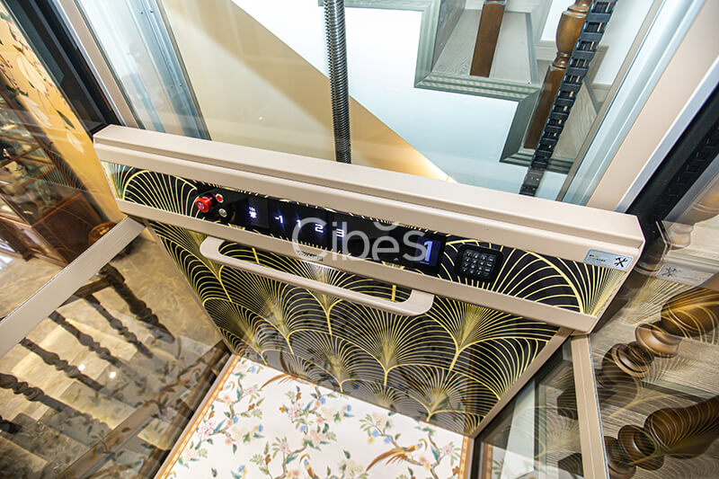 Cibes V80 时尚版家用电梯装置于四川成都