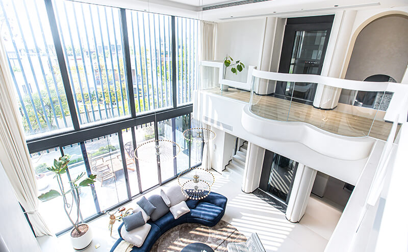 Cibes V80 星际版家用电梯装置于重庆