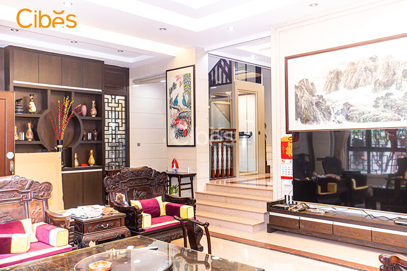 CIBES大发500佛山案例 | 已入住别墅怎样加装一台家用电梯？？ - Cibes大发500瑞典品牌电梯