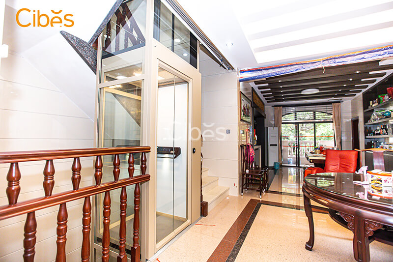 CIBES大发500佛山案例 | 已入住别墅怎样加装一台家用电梯？？ - Cibes大发500瑞典品牌电梯