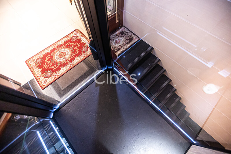 Cibes别墅电梯广东汕头装置案例