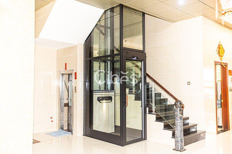 Cibes别墅电梯广东汕头装置案例
