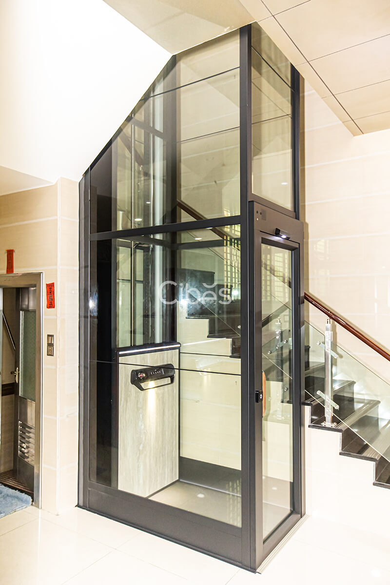 Cibes别墅电梯广东汕头装置案例