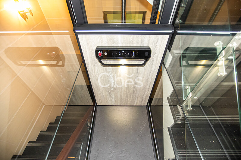 Cibes别墅电梯广东汕头装置案例